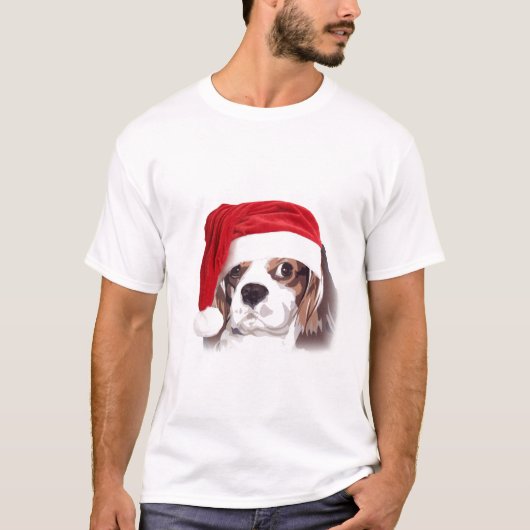 Unbekümmerter König Charles Spaniel-Sankt-T - T-Shirt (Vorderseite)