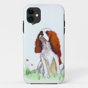 Unbekümmerter Königcharles Spaniel CKC iPhone 11 Hülle
