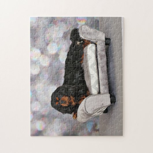 Unbekümmerter Königcharles Spaniel - Cornelius Puzzle (Vertikal)