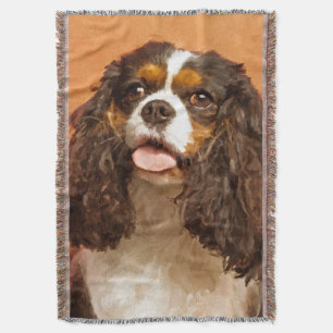 Unbekümmerter Königcharles Spaniel Decke