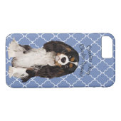 Unbekümmerter Königcharles Spaniel-Handy-Fall Case-Mate iPhone Hülle (Rückseite (Horizontal))