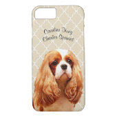 Unbekümmerter Königcharles Spaniel-Handy-Fall Case-Mate iPhone Hülle (Rückseite)