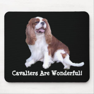 Unbekümmerter Königcharles Spaniel Mousepad
