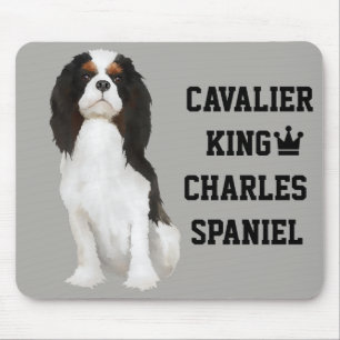 Unbekümmerter Königcharles Spaniel Mousepad