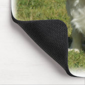 Unbekümmerter Königcharles Spaniel Mousepad (Ecke)