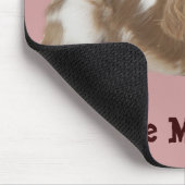 Unbekümmerter Königcharles Spaniel Mousepad (Ecke)