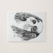 Unbekümmerter Königcharles Spaniel Puzzle (Horizontal)
