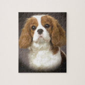 Unbekümmerter Königcharles Spaniel Puzzle (Vertikal)
