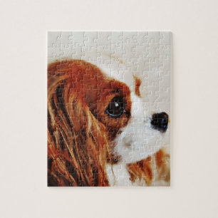 Unbekümmerter Königcharles Spaniel Puzzle