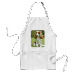 Unbekümmerter Königcharles Spaniel Schürze