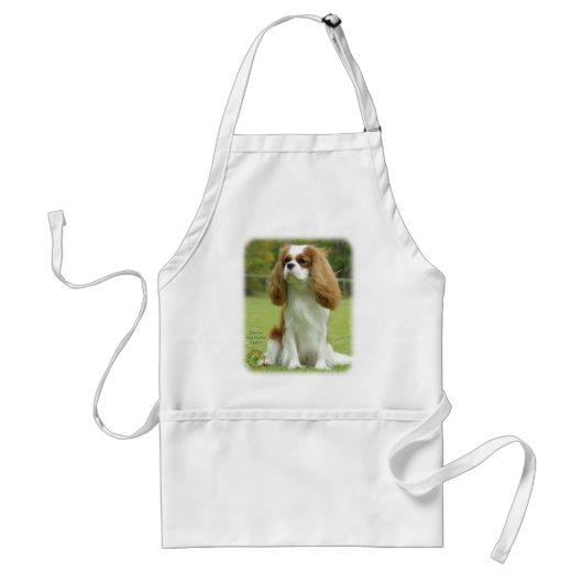 Unbekümmerter Königcharles Spaniel Schürze (Vorne)