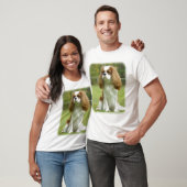 Unbekümmerter Königcharles Spaniel T-Shirt (Unisex)