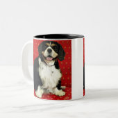 UNBEKÜMMERTER KÖNIGcharles SPANIEL Zweifarbige Tasse (Vorderseite Links)