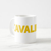Unbekümmerter netter Charlesspaniel-Vater Kaffeetasse (Vorderseite Links)