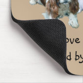 Unbekümmerter Threesome Mousepad (Ecke)