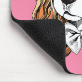 Unbekümmertes Königcharles Spaniel-Porträt Mousepad (Ecke)