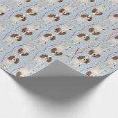 Unbekümmertes WeihnachtsPackpapier Geschenkpapier (Ecke)