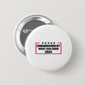 Unbelastet durch den Sieg Trumps 2024 Button (Vorne & Hinten)