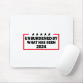 Unbelastet durch den Sieg Trumps 2024 Mousepad (Mit Mouse)
