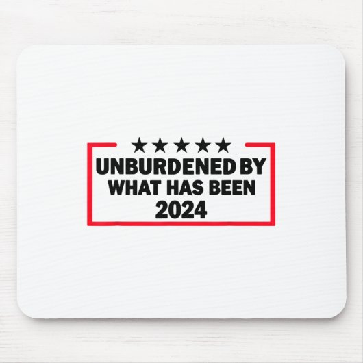 Unbelastet durch den Sieg Trumps 2024 Mousepad (Vorne)