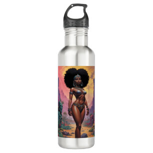 Unbelastet durch die Vergangenheit - Ken Gage Art Edelstahlflasche