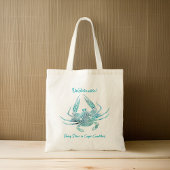 UnBelizable Go Slow in Caye Caulker Belize Crab Tragetasche