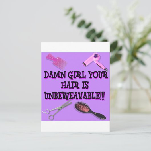 unbelohnbar postkarte (Stehend Vorderseite)