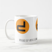 Unbemannte Drohne-Tasse Kaffeetasse (Links)