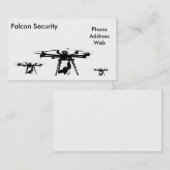 Unbemannte Luftfahrzeuge oder Drohnen Visitenkarte (Vorne/Hinten)
