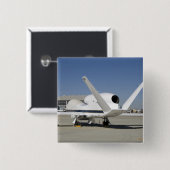 Unbemanntes Flugzeug von Global Hawk Button (Vorne & Hinten)