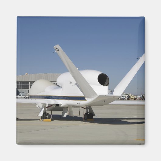 Unbemanntes Flugzeug von Global Hawk Magnet (Vorne)