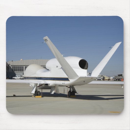 Unbemanntes Flugzeug von Global Hawk Mousepad (Vorne)
