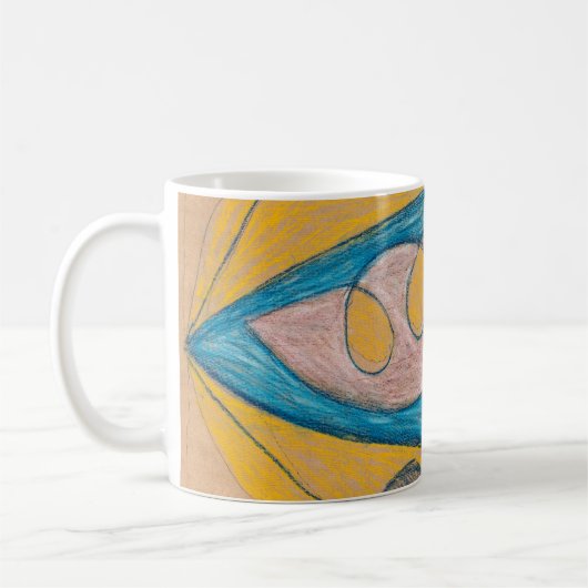 Unbenannt, 1908 von Hilma af Klint Kaffeetasse (Links)