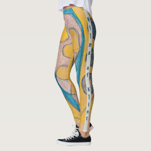 Unbenannt, 1908 von Hilma af Klint Leggings