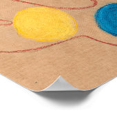 Unbenannt, 1908 von Hilma af Klint Poster (Ecke)