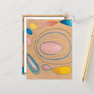 Unbenannt, 1908 von Hilma af Klint Postkarte