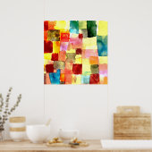 Unbenannt (1914) von Paul Klee. Poster (Küche)