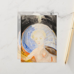 Unbenannt, 1934 von Hilma af Klint Postkarte