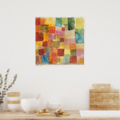 Unbenannt Abstrakt von Paul Klee Poster (Küche)