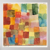 Unbenannt Abstrakt von Paul Klee Poster (Vorne)