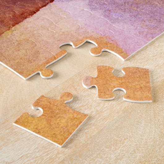 Unbenannt abstrakte Aquarellfelder - Paul Klee Puzzle (Seite)