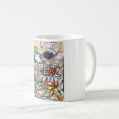 Unbenannt Abstrakte Malerei Hankamer Artjunkhaus Kaffeetasse (VorderseiteRechts)