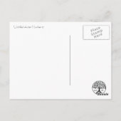 Unbenannt Aster Nummer 8 Postkarte (Rückseite)