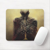 Unbenannt (Der Flutist) von Zdzislaw Beksinski Mousepad (Mit Mouse)