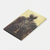 Unbenannt (Der Flutist) von Zdzislaw Beksinski Post-it Klebezettel (angewinkelt)