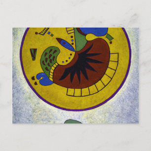 Unbenannt, Ente, 1944 von Wassily Kandinsky Postkarte