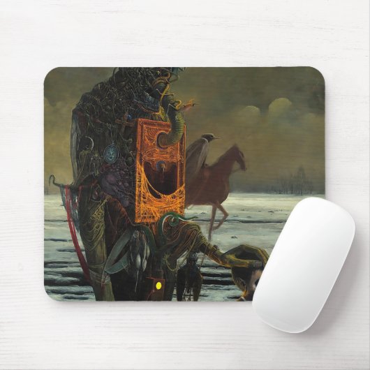 Unbenannt (Guide) von Zdzislaw Beksinski Mousepad (Mit Mouse)
