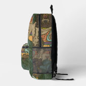 Unbenannt nach Alphonse Mucha (1902) Bedruckter Rucksack (Rechts)