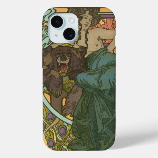 Unbenannt nach Alphonse Mucha (1902) Case-Mate iPhone Hülle (Rückseite)
