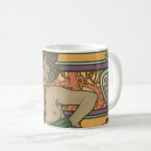 Unbenannt nach Alphonse Mucha (1902) Kaffeetasse (VorderseiteRechts)